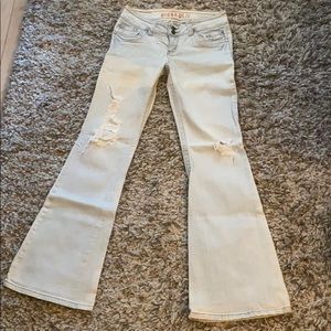 Light Denim Flare Jeans